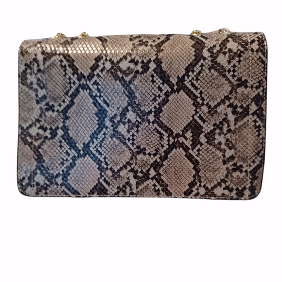 BCBG Snakeskin Chain Purse - Picture 11 of 14